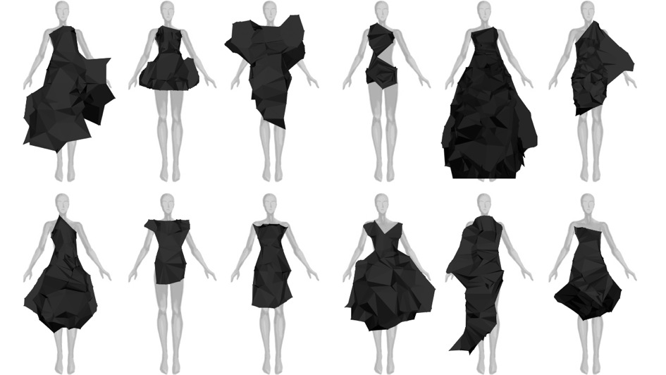 Dress Models Drawing 2024